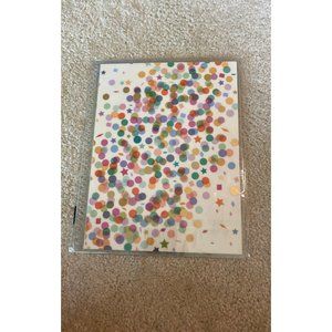 Metallic Confetti Interchangeable Cover Erin Condren